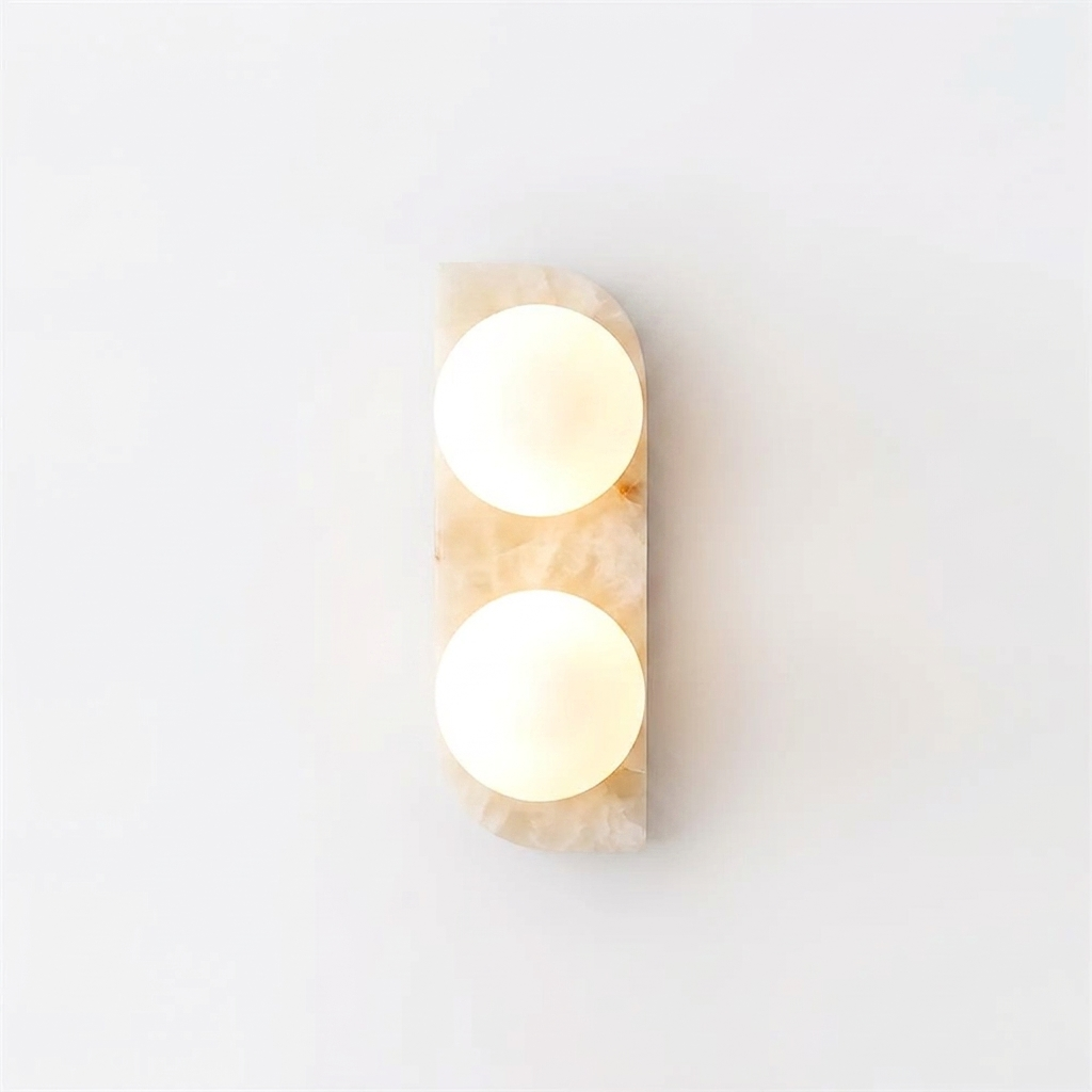 Onyx aplique de pared alabastro