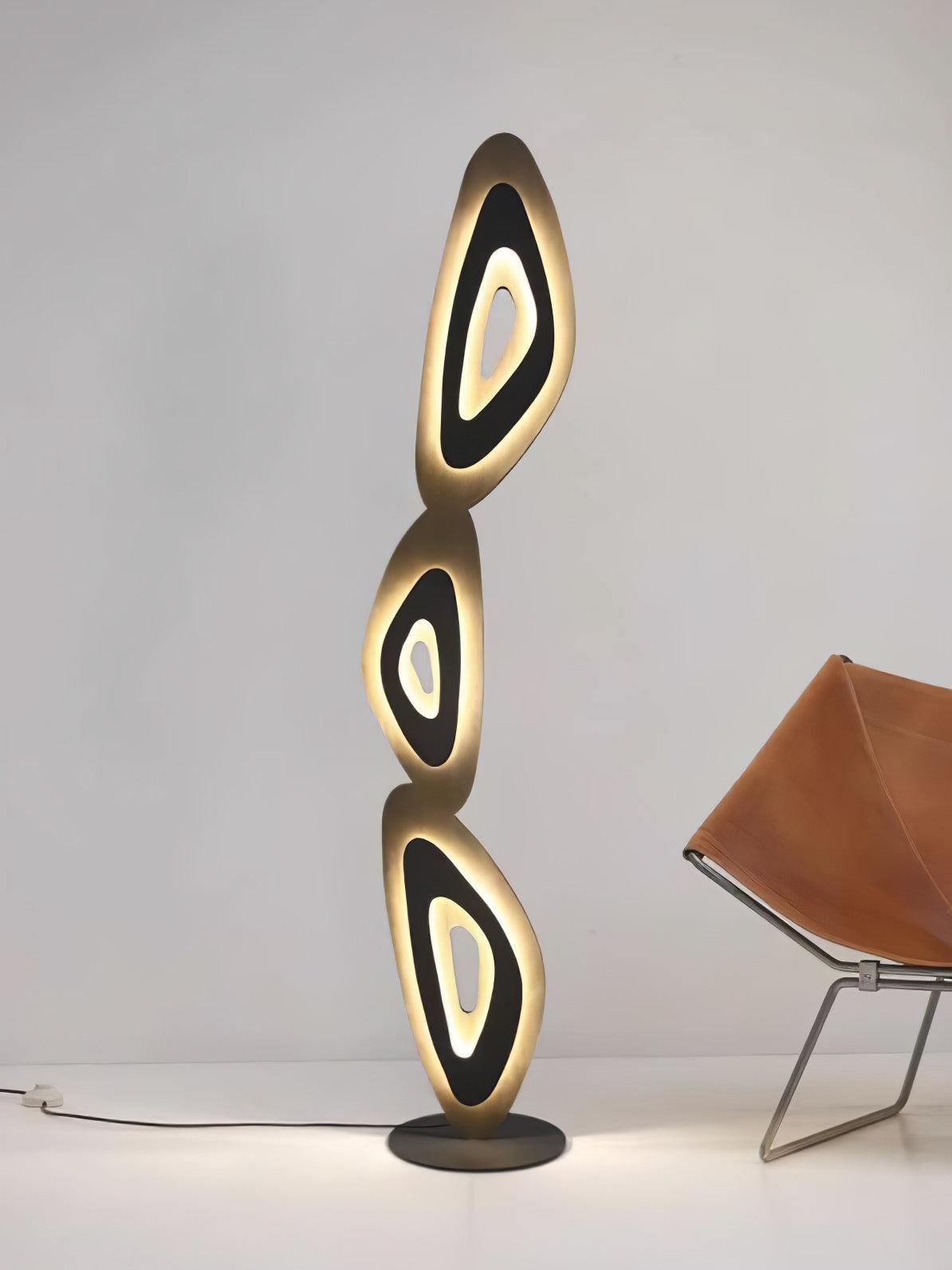 Isoloril lámpara de pie Art Deco
