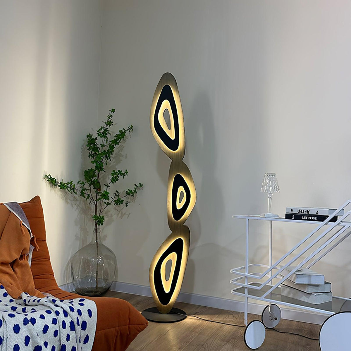 Isoloril lámpara de pie Art Deco