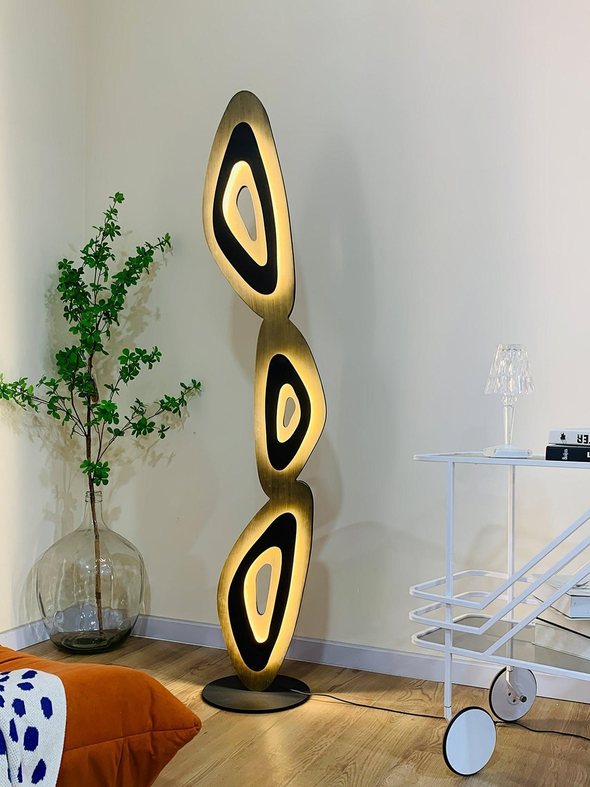 Isoloril lámpara de pie Art Deco