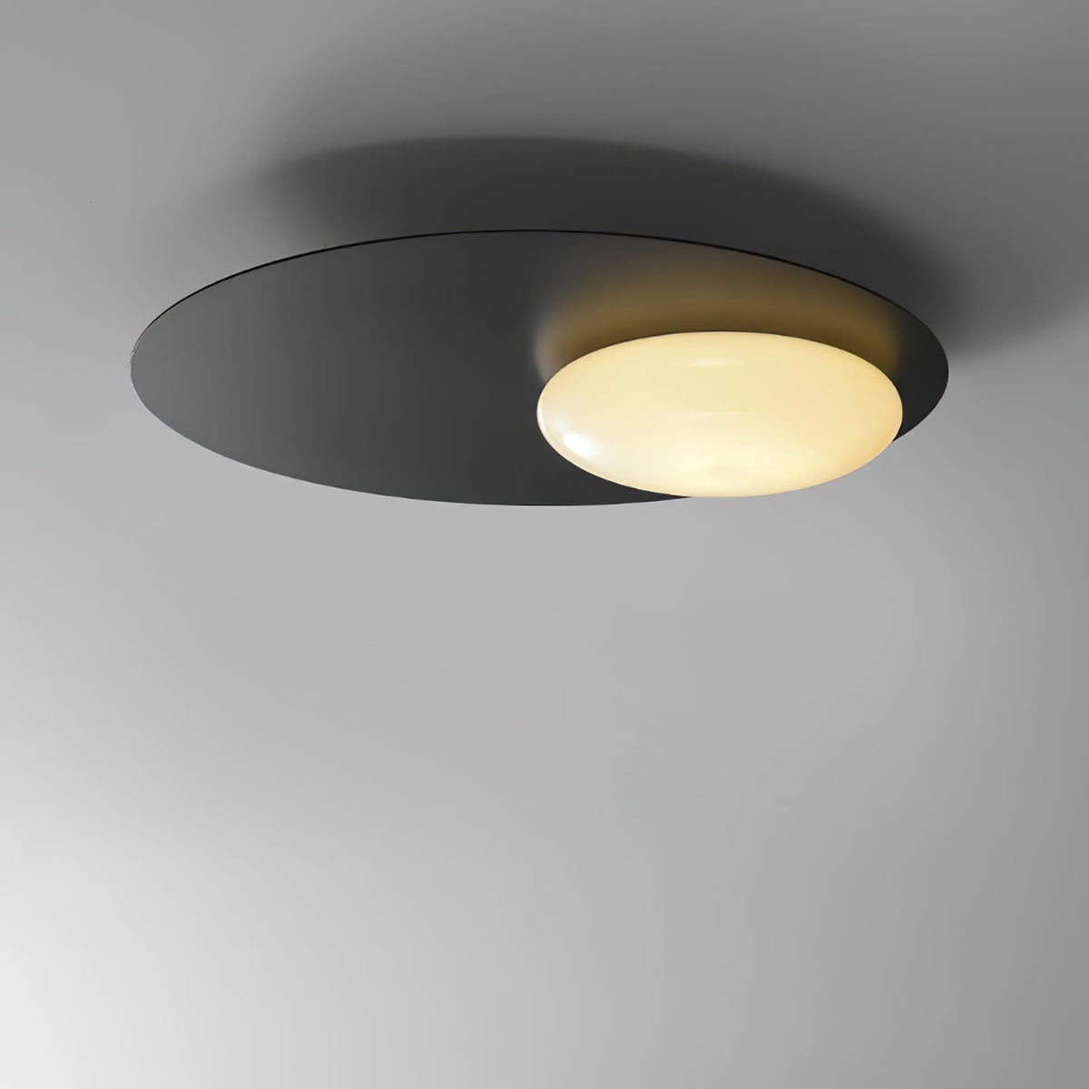Ivsolion aplique de pared moderno minimalista con vidrio