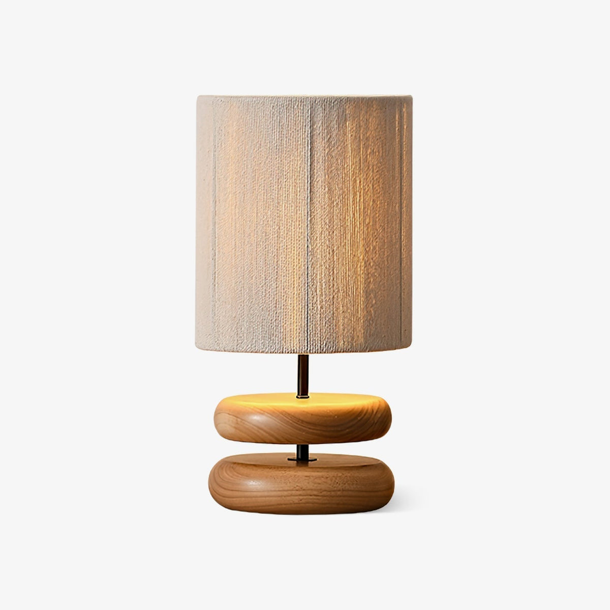 Morgan lámpara de mesa minimalista de madera