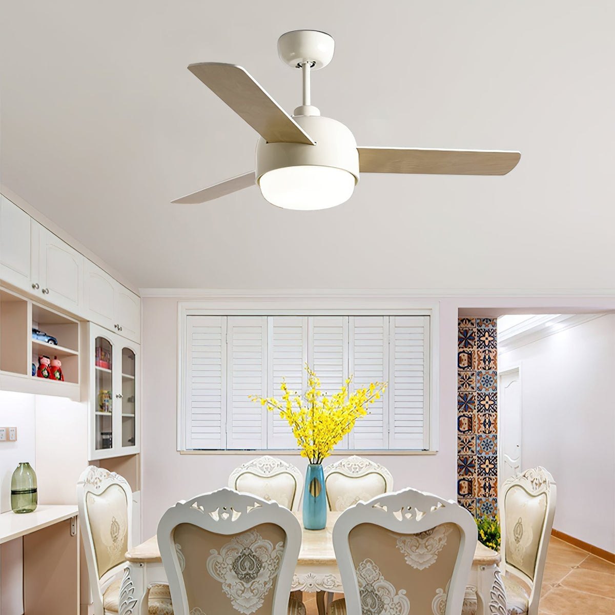 Cirareon ventilador de techo con luz