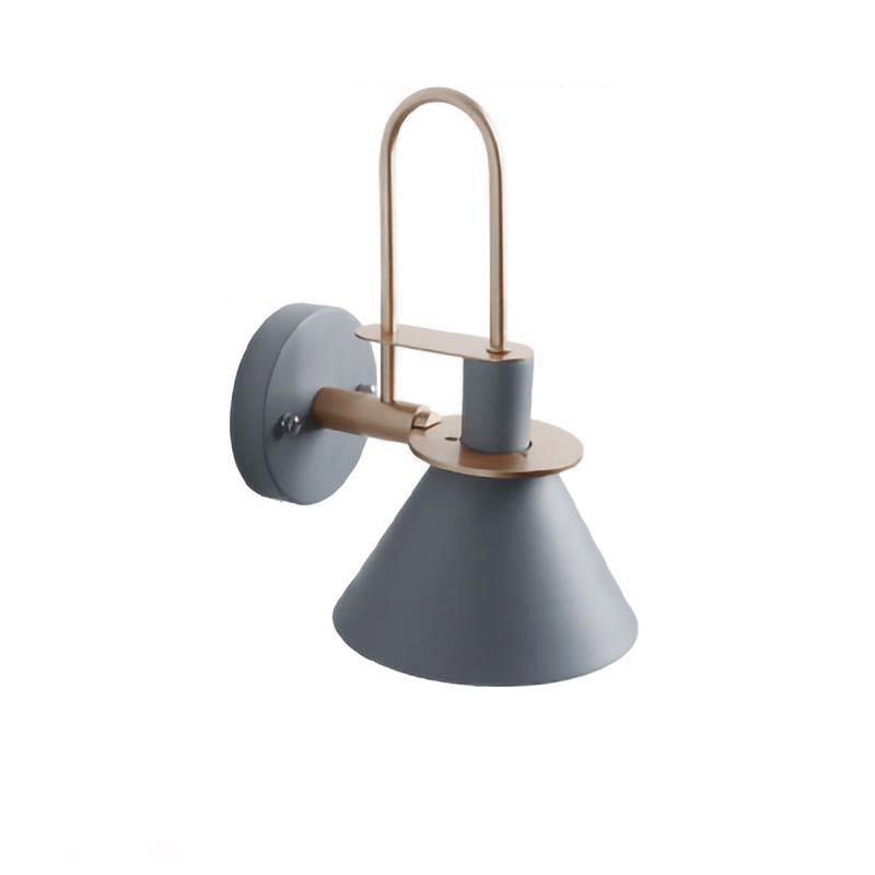 Solerine aplique de pared negro dorado minimalista