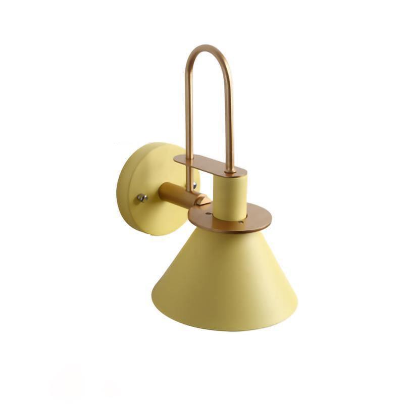 Solerine aplique de pared negro dorado minimalista