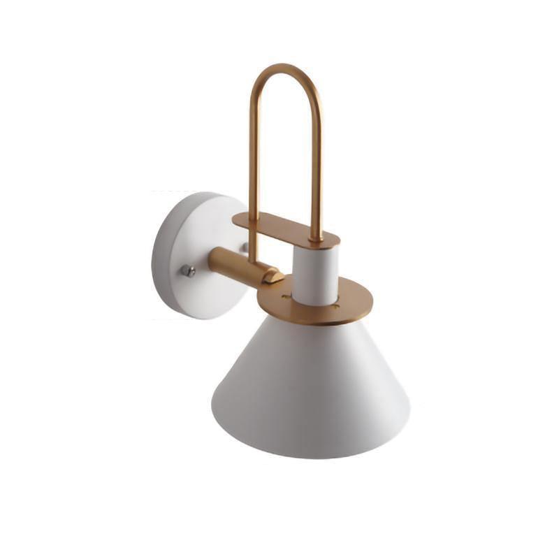 Solerine aplique de pared negro dorado minimalista