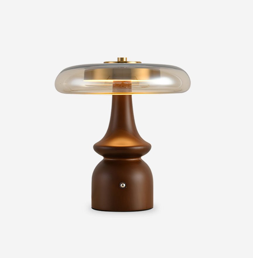 Moro lámpara de mesa de madera