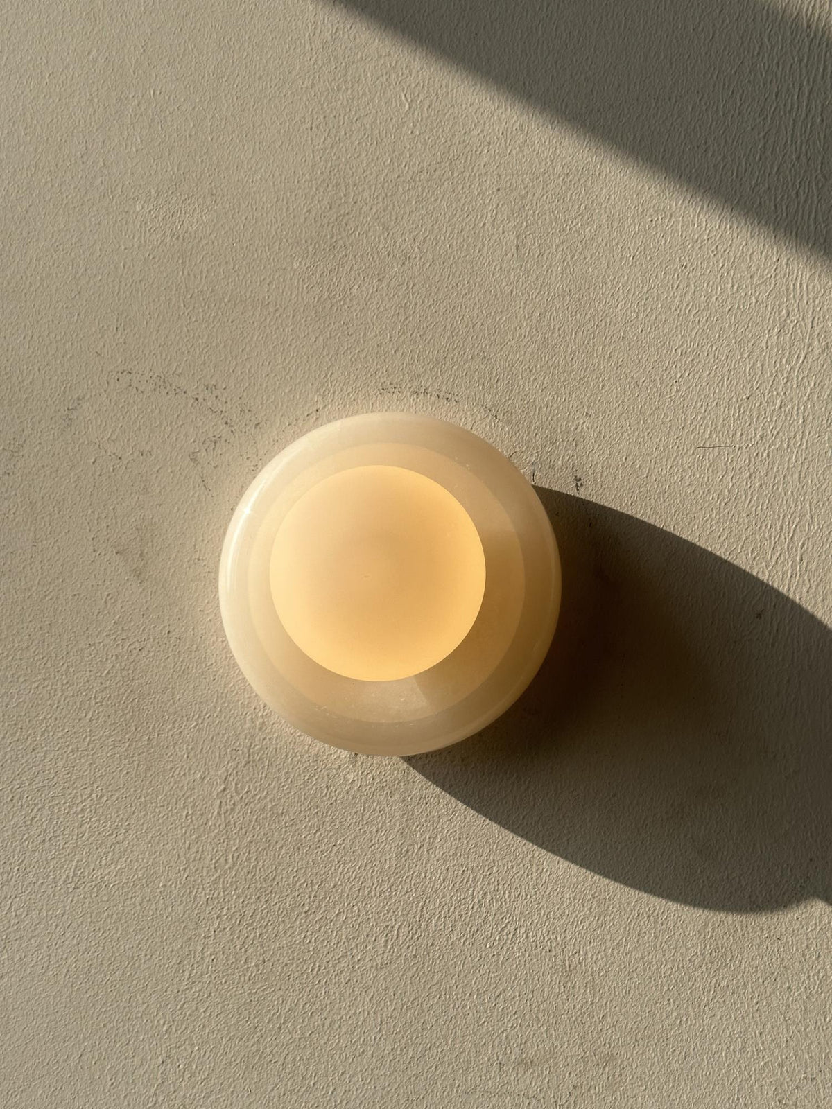 Cemaros aplique de pared jade vidrio