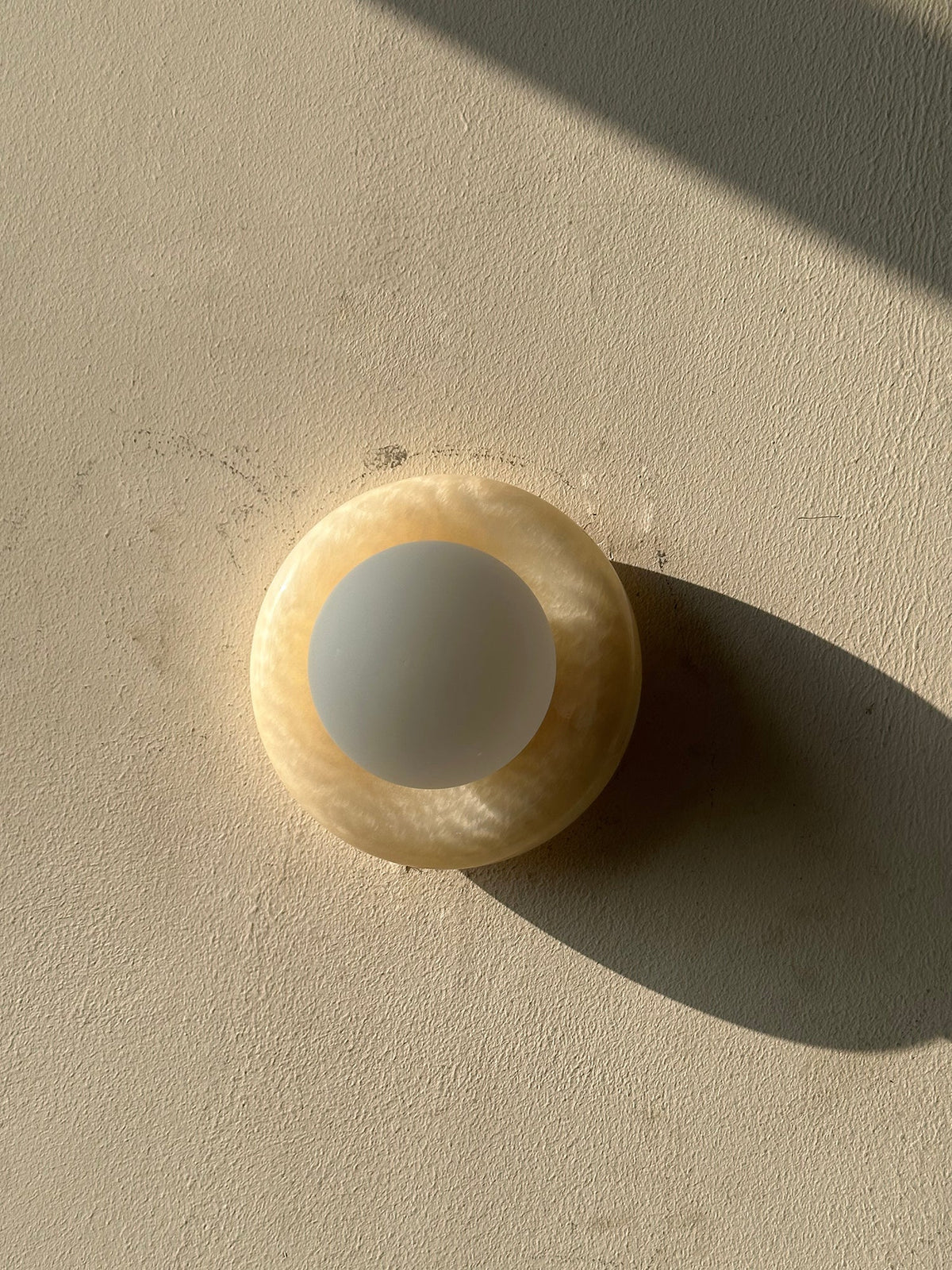 Cemaros aplique de pared jade vidrio