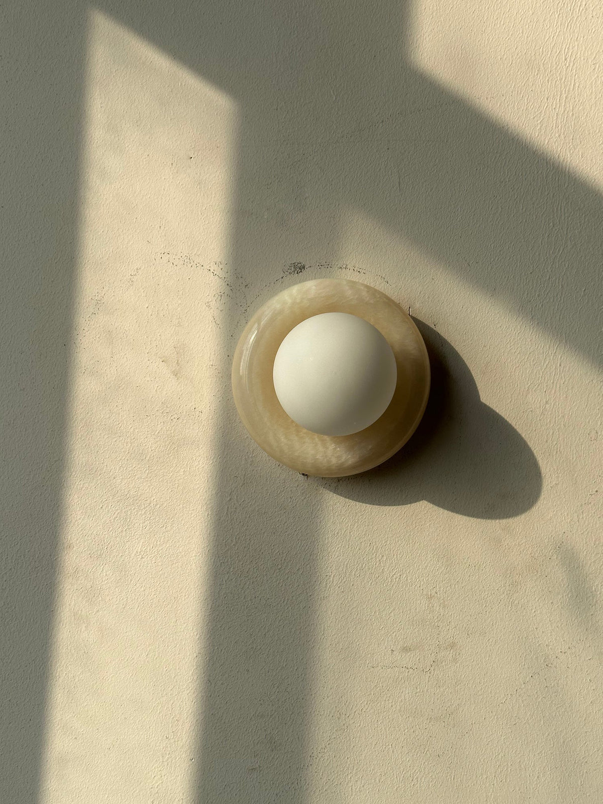 Cemaros aplique de pared jade vidrio