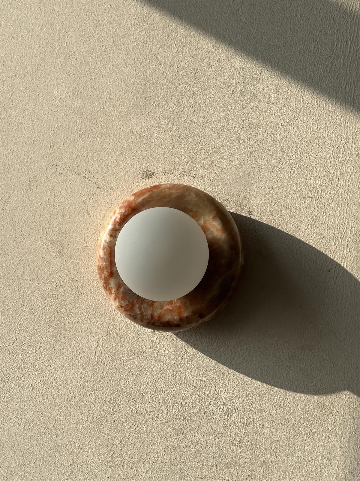 Cemaros aplique de pared jade vidrio