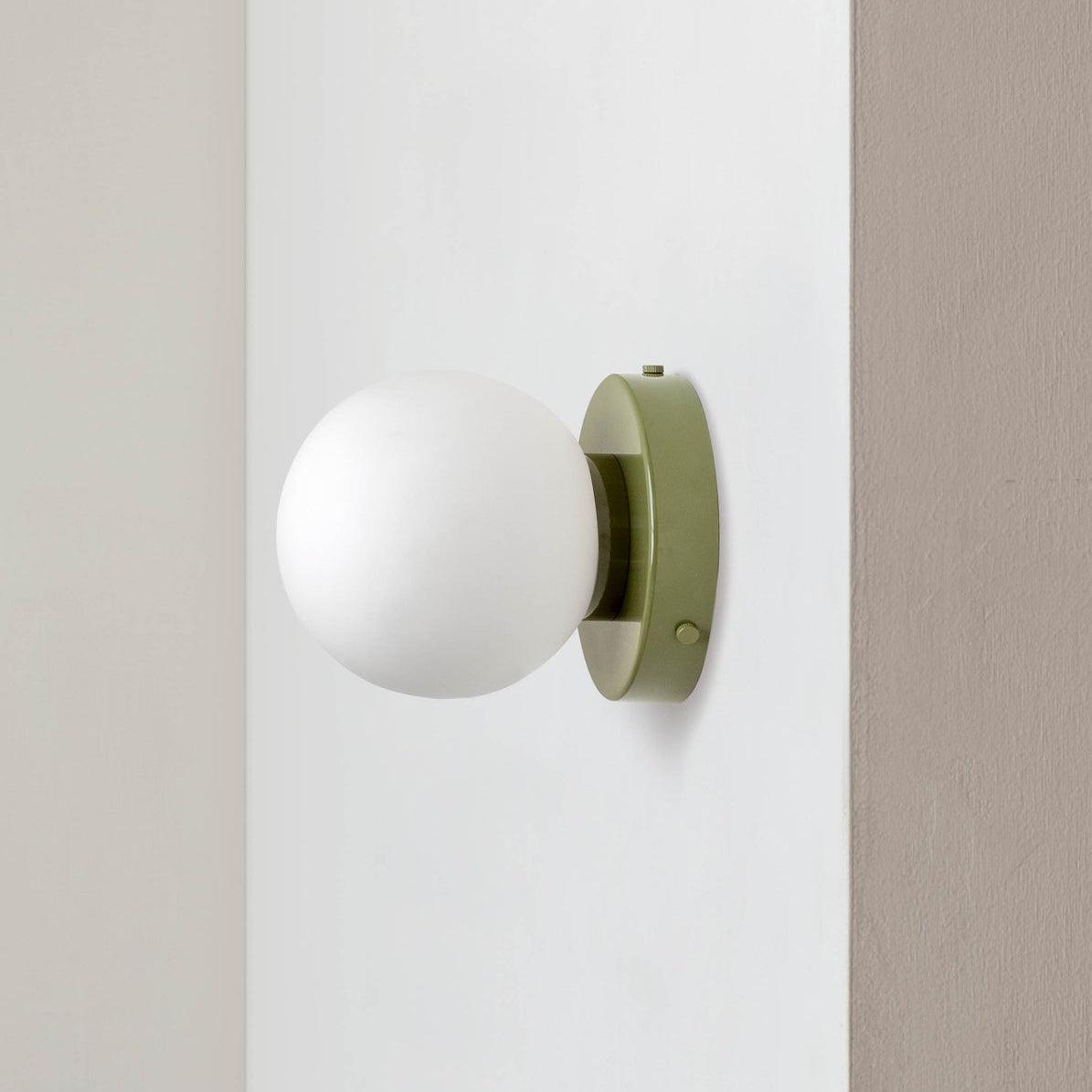 Celarella aplique de pared moderno minimalista de vidrio