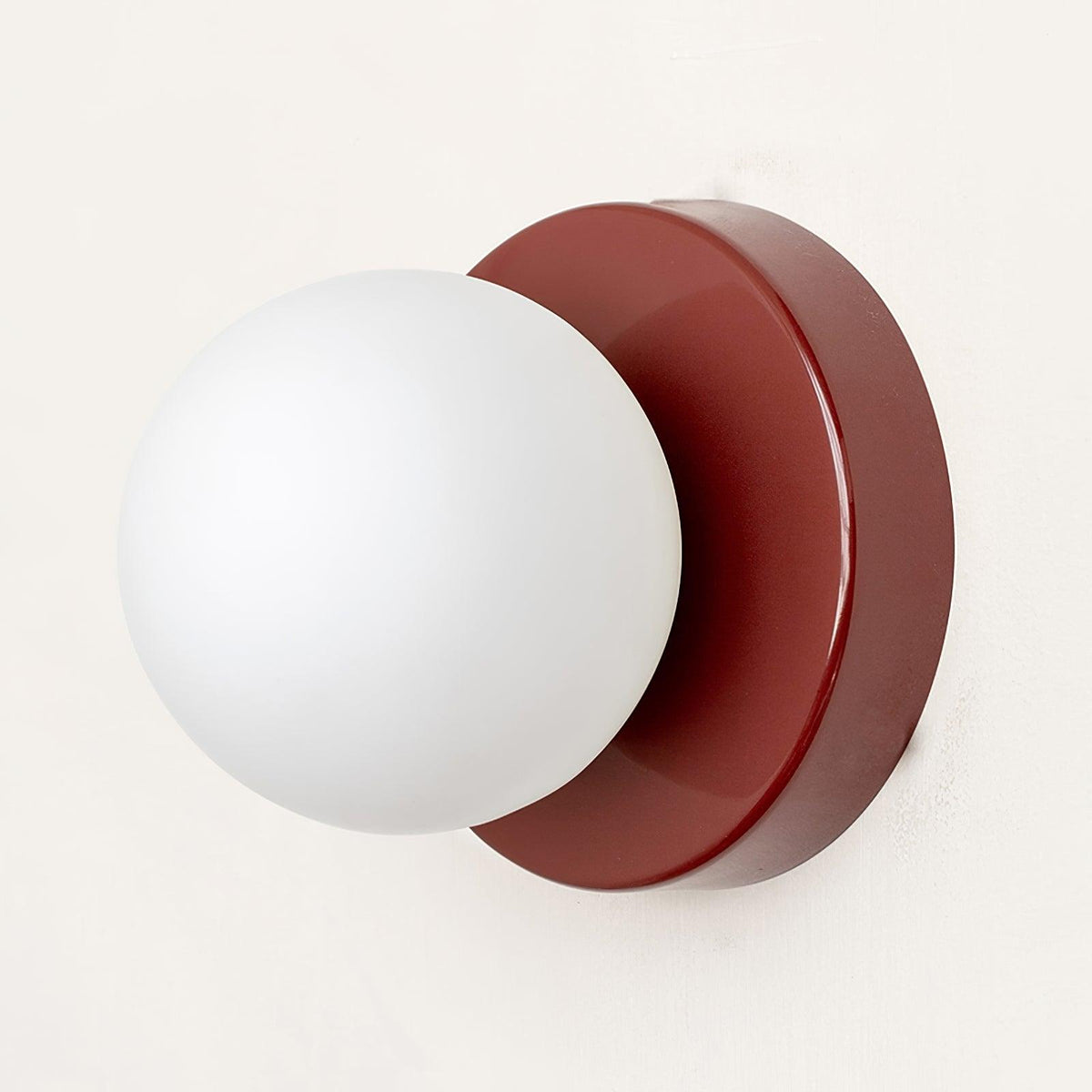 Celarella aplique de pared moderno minimalista de vidrio