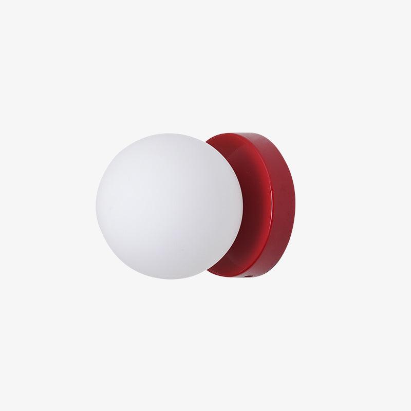 Celarella aplique de pared moderno minimalista de vidrio