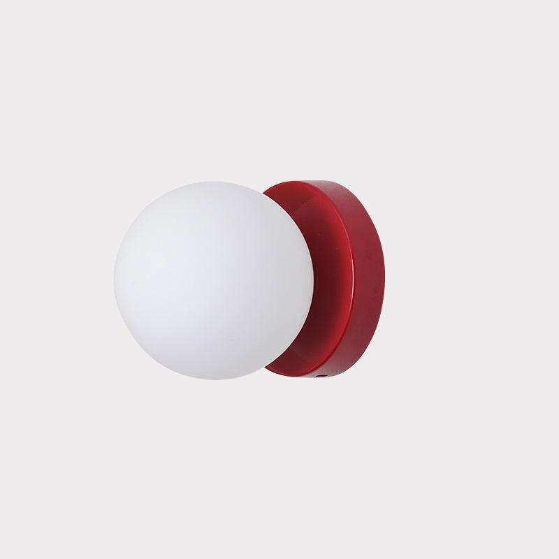 Celarella aplique de pared moderno minimalista de vidrio