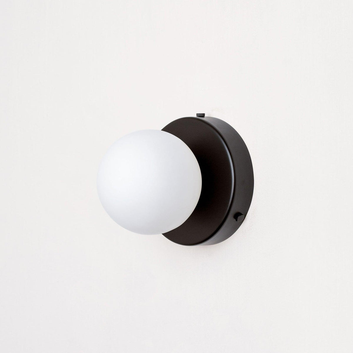 Celarella aplique de pared moderno minimalista de vidrio