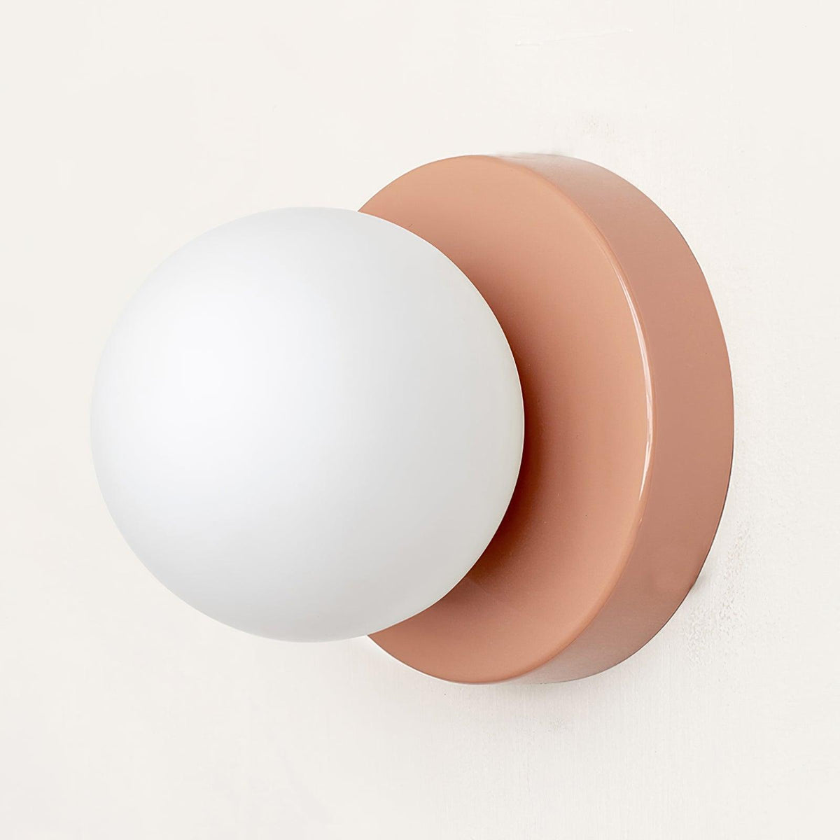 Celarella aplique de pared moderno minimalista de vidrio