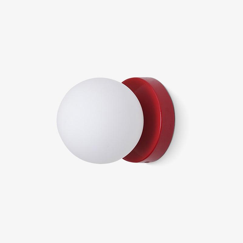 Celarella aplique de pared moderno minimalista de vidrio