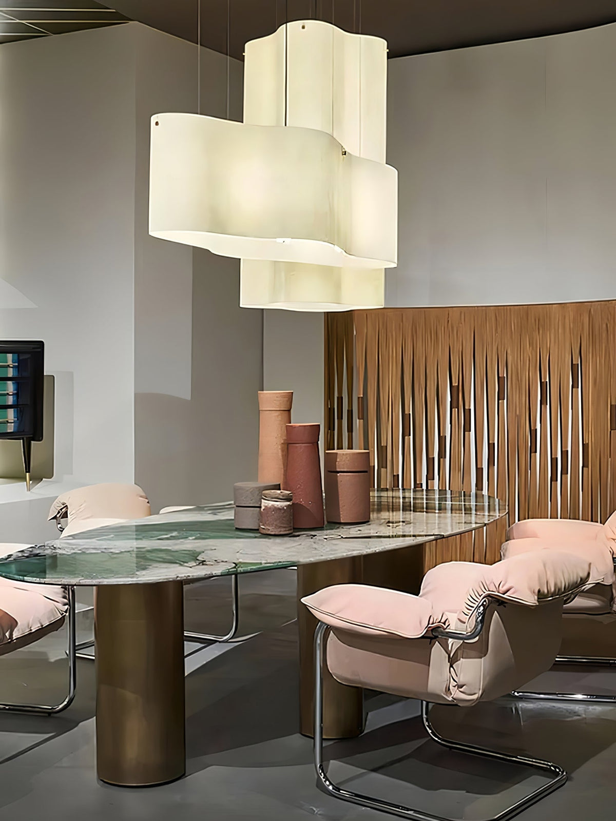 Evelan lámpara colgante Art nube Shape moderna