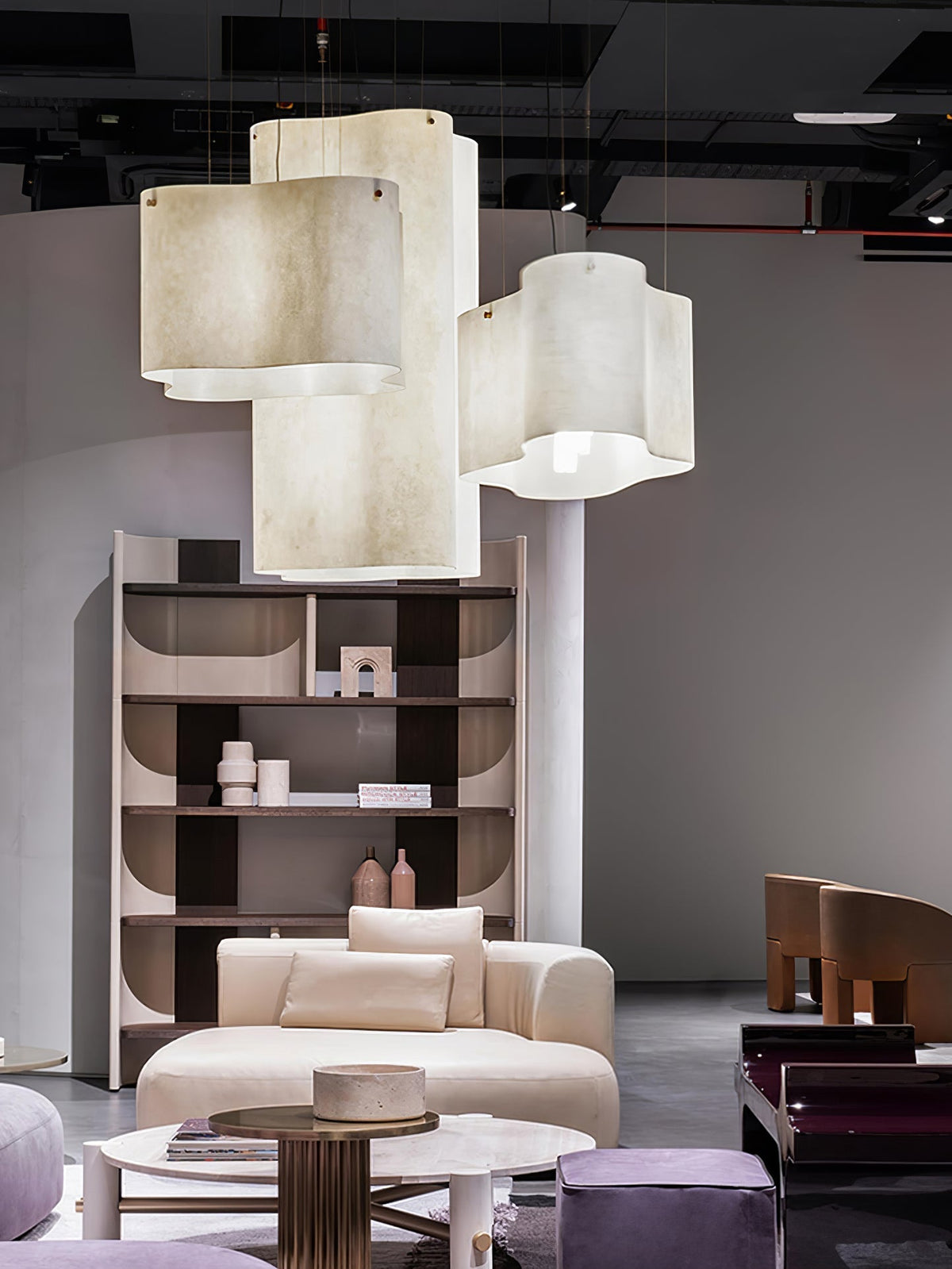 Evelan lámpara colgante Art nube Shape moderna