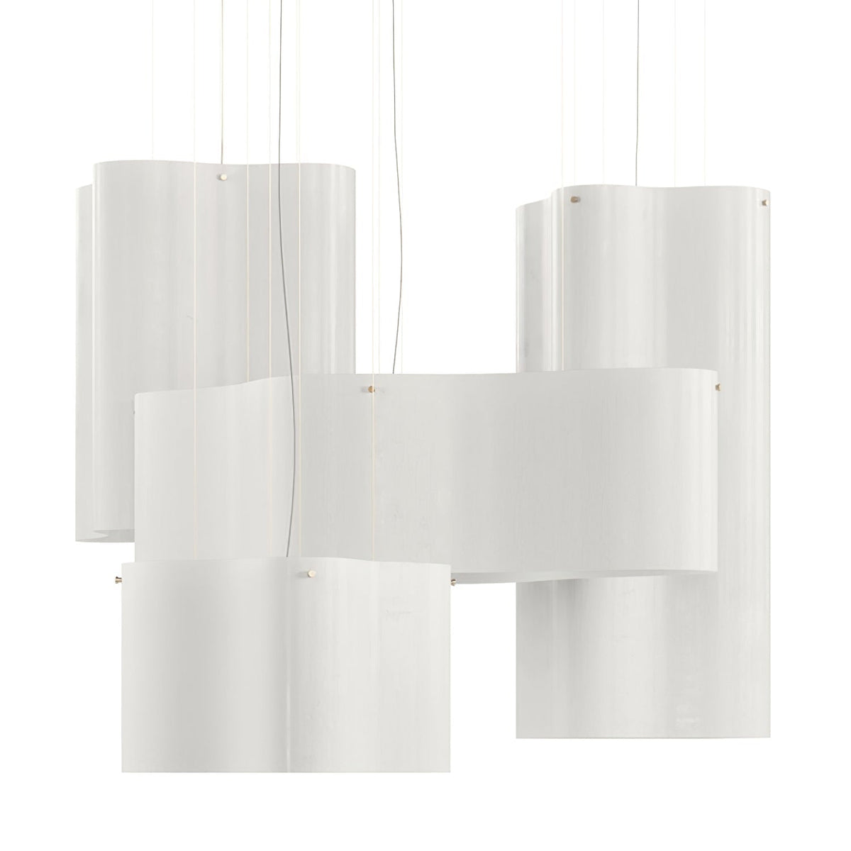 Evelan lámpara colgante Art nube Shape moderna