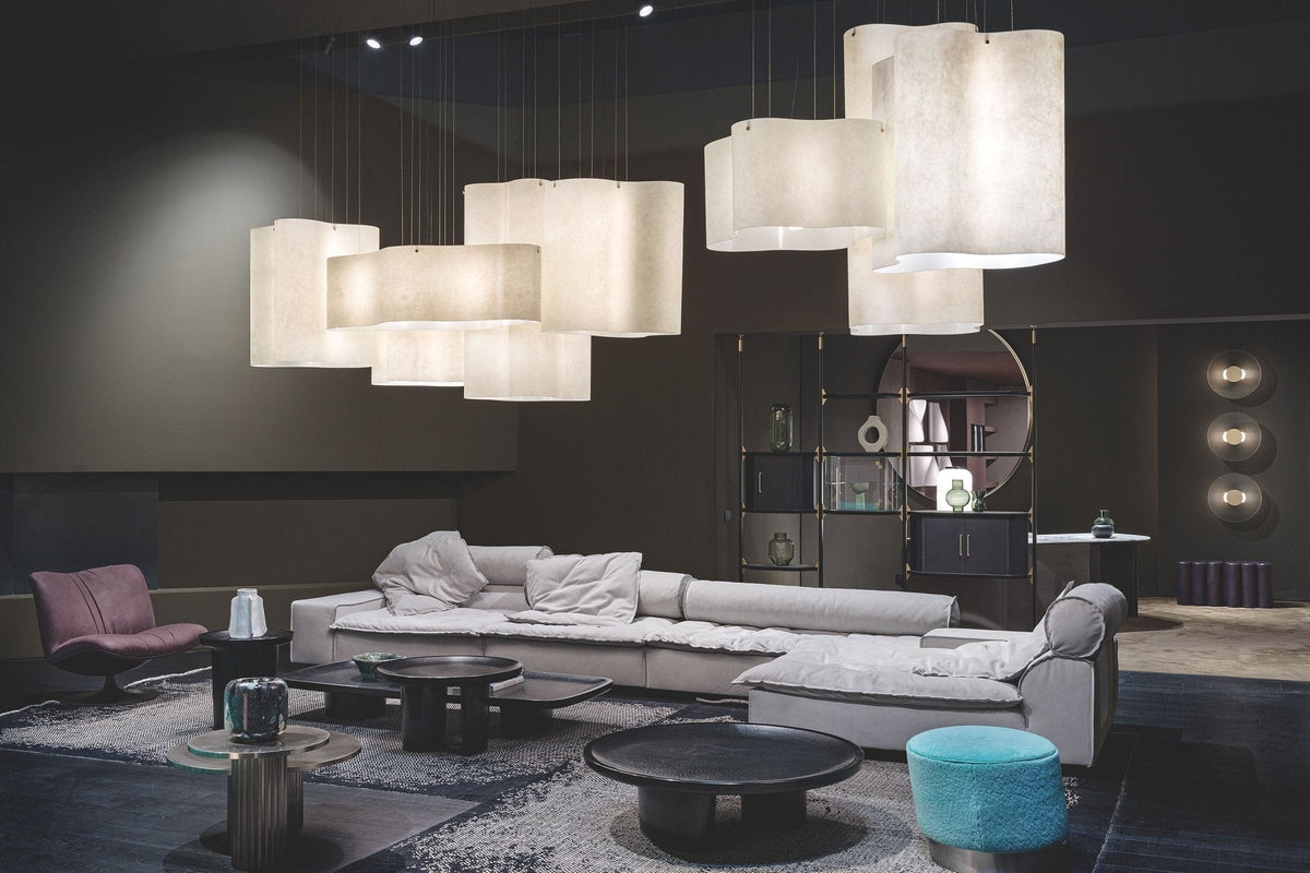 Evelan lámpara colgante Art nube Shape moderna