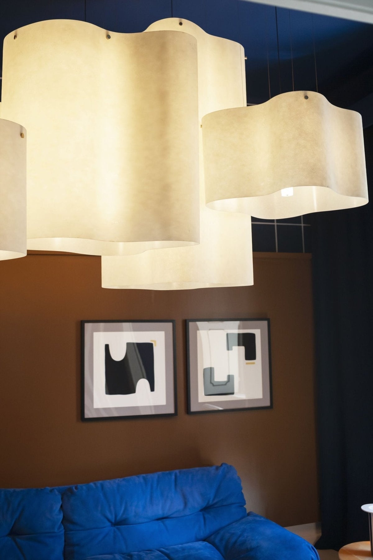 Evelan lámpara colgante Art nube Shape moderna