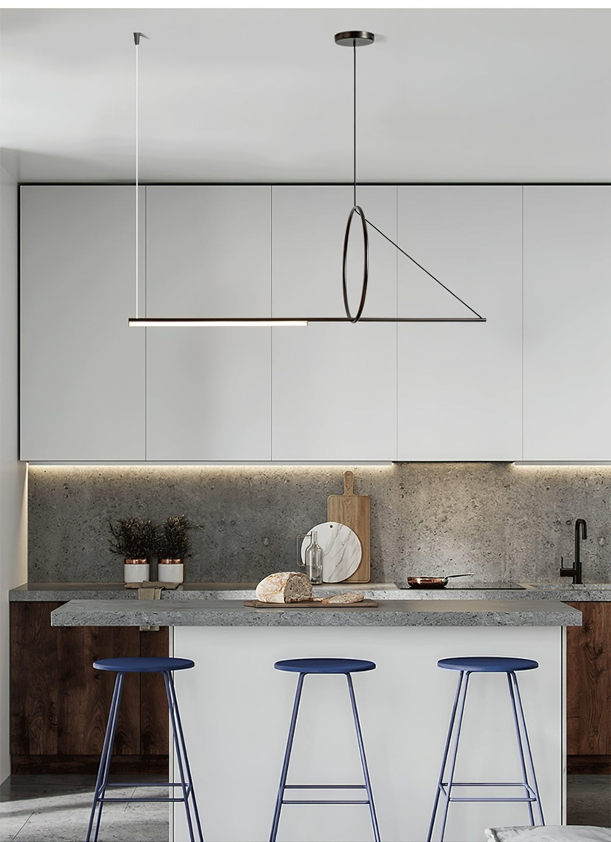 Ilzoror lámpara colgante moderna minimalista nórdica