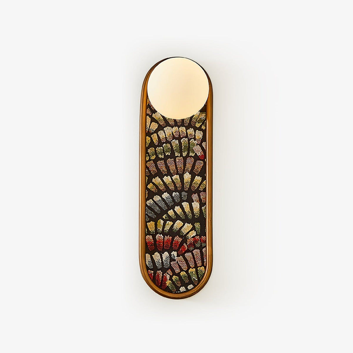Uzorus aplique de pared Premium nórdico con arte en tejido