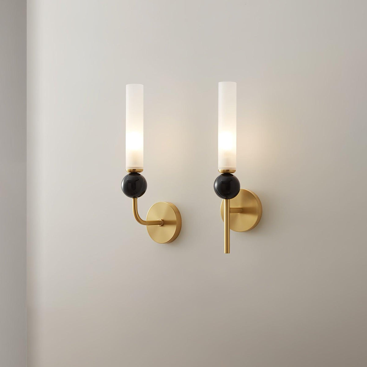 Dulane aplique de pared moderno minimalista vertical de mármol