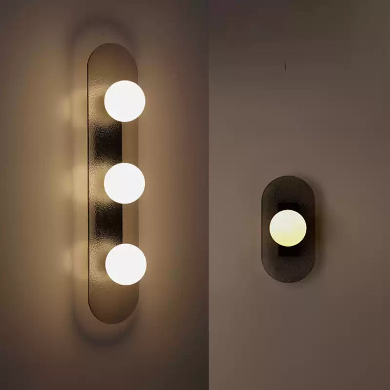 Arderora aplique de pared modular disco metal