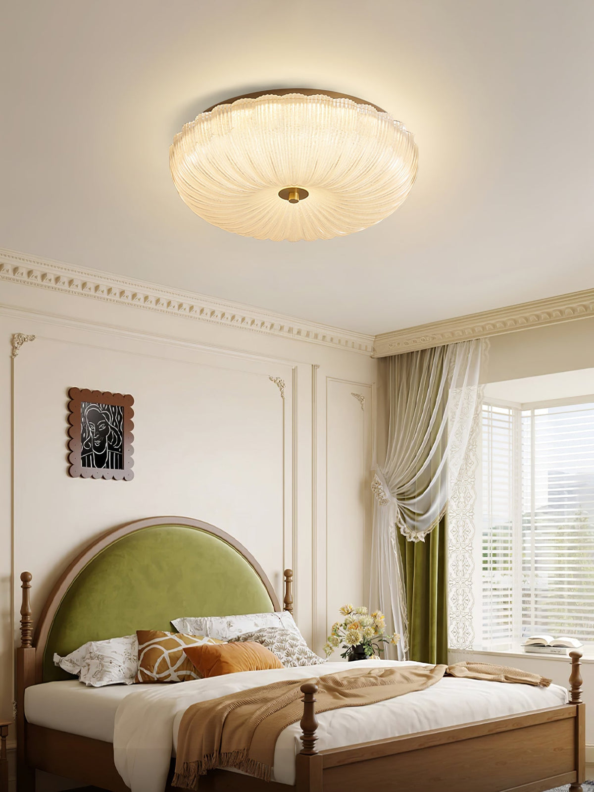 Sirixel aplique de pared elegante de vidrio