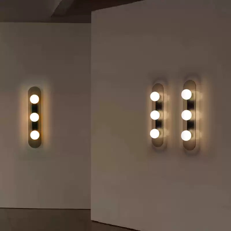 Arderora aplique de pared modular disco metal