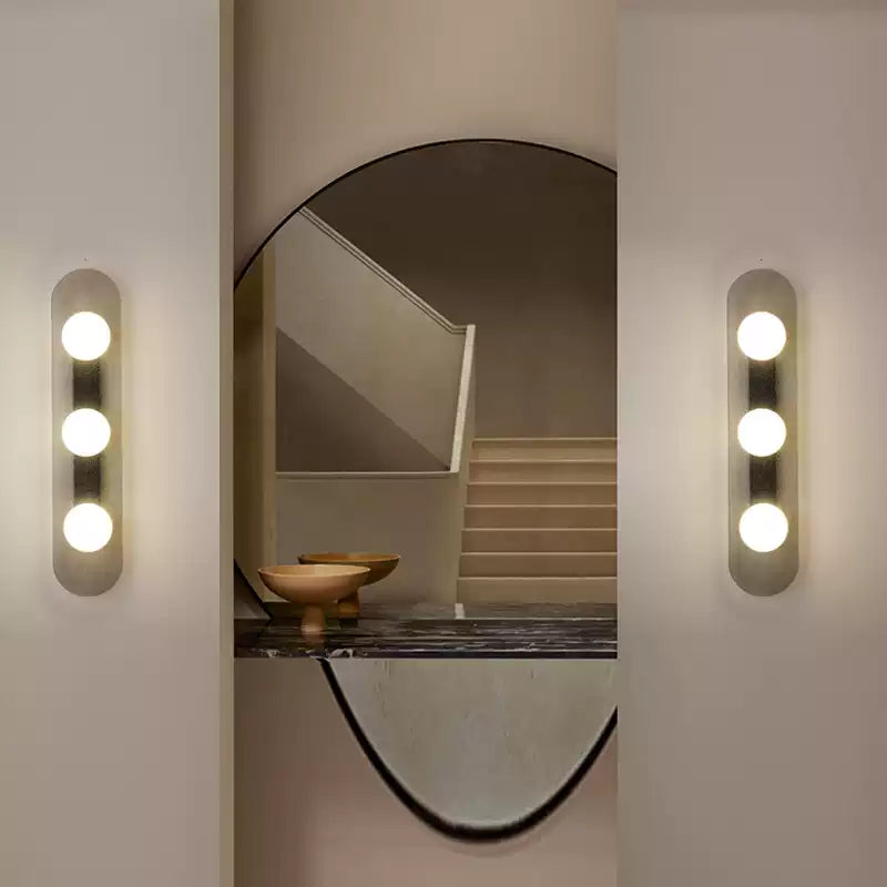 Arderora aplique de pared modular disco metal