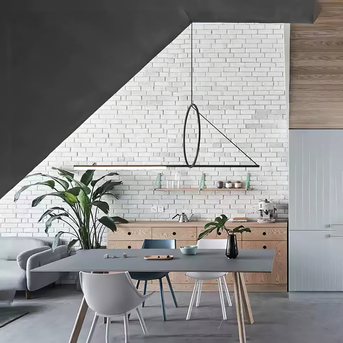 Ilzoror lámpara colgante moderna minimalista nórdica