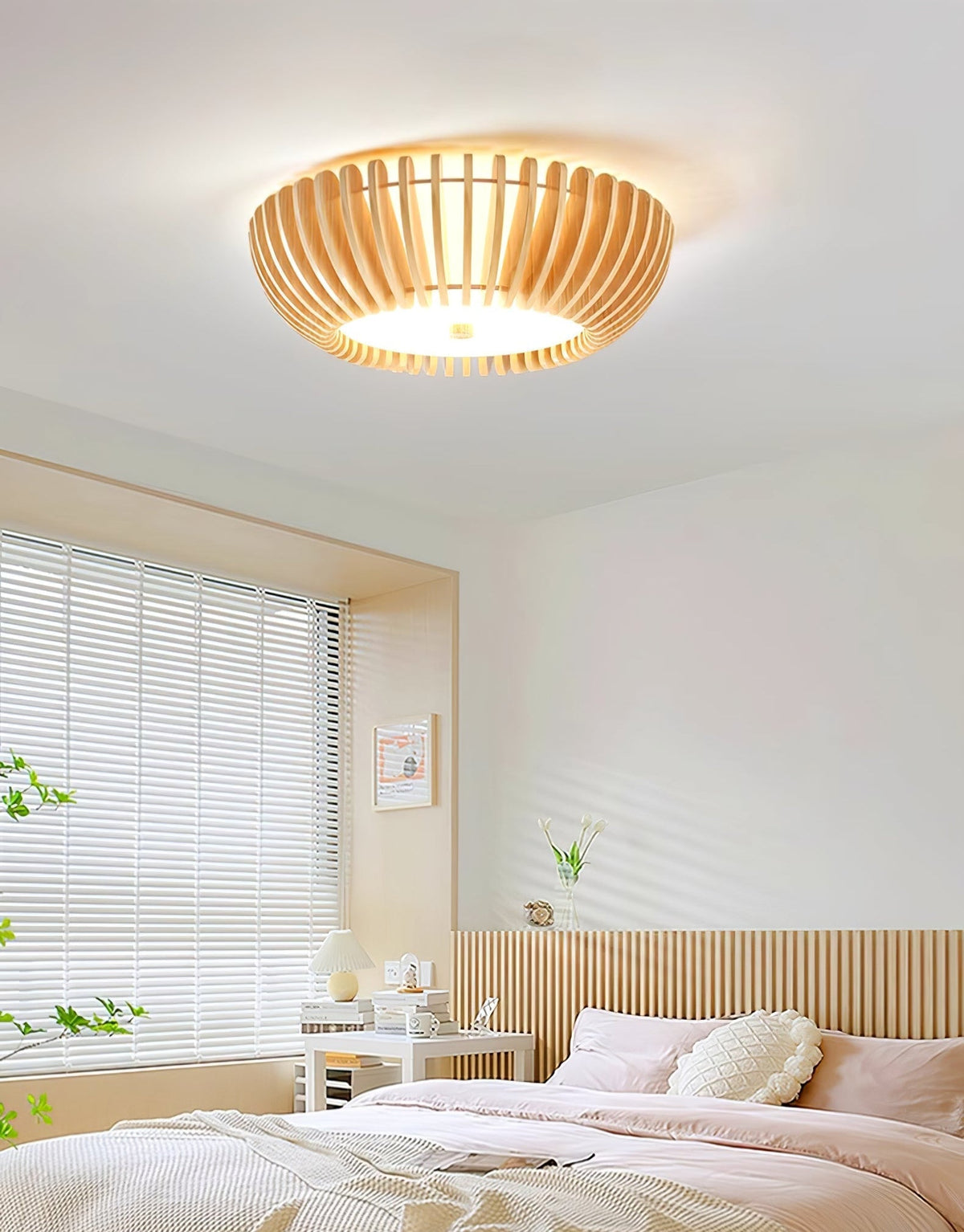 Vezorus lámpara de techo Premium elegancia de madera