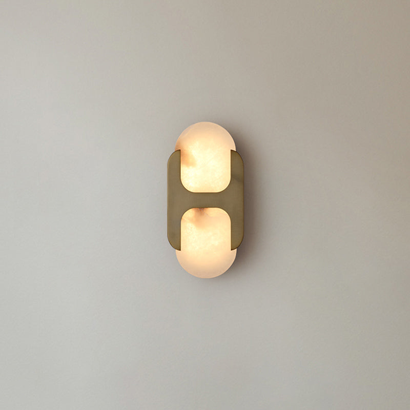 Lylaearis aplique de pared alabastro