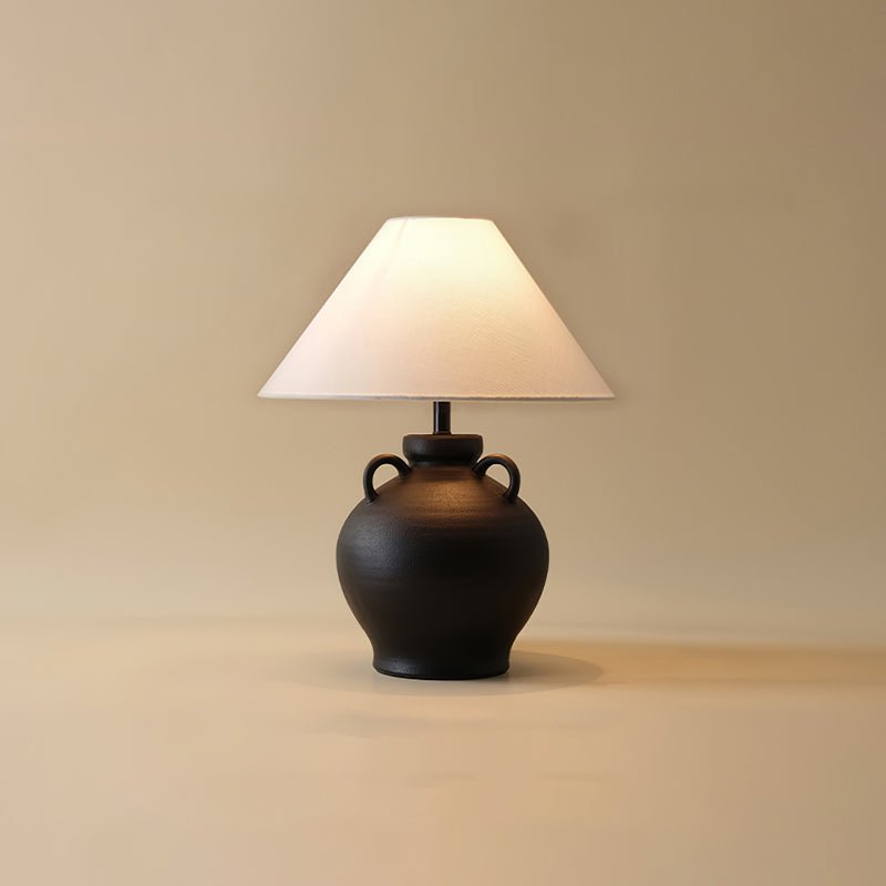 Vaso lámpara de mesa