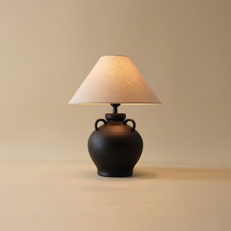 Vaso lámpara de mesa