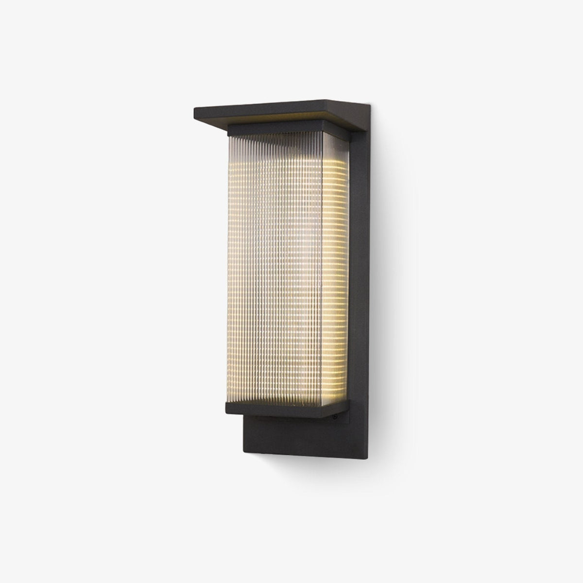 Corvian Dependable Única Caja Solar aplique de pared de Pared