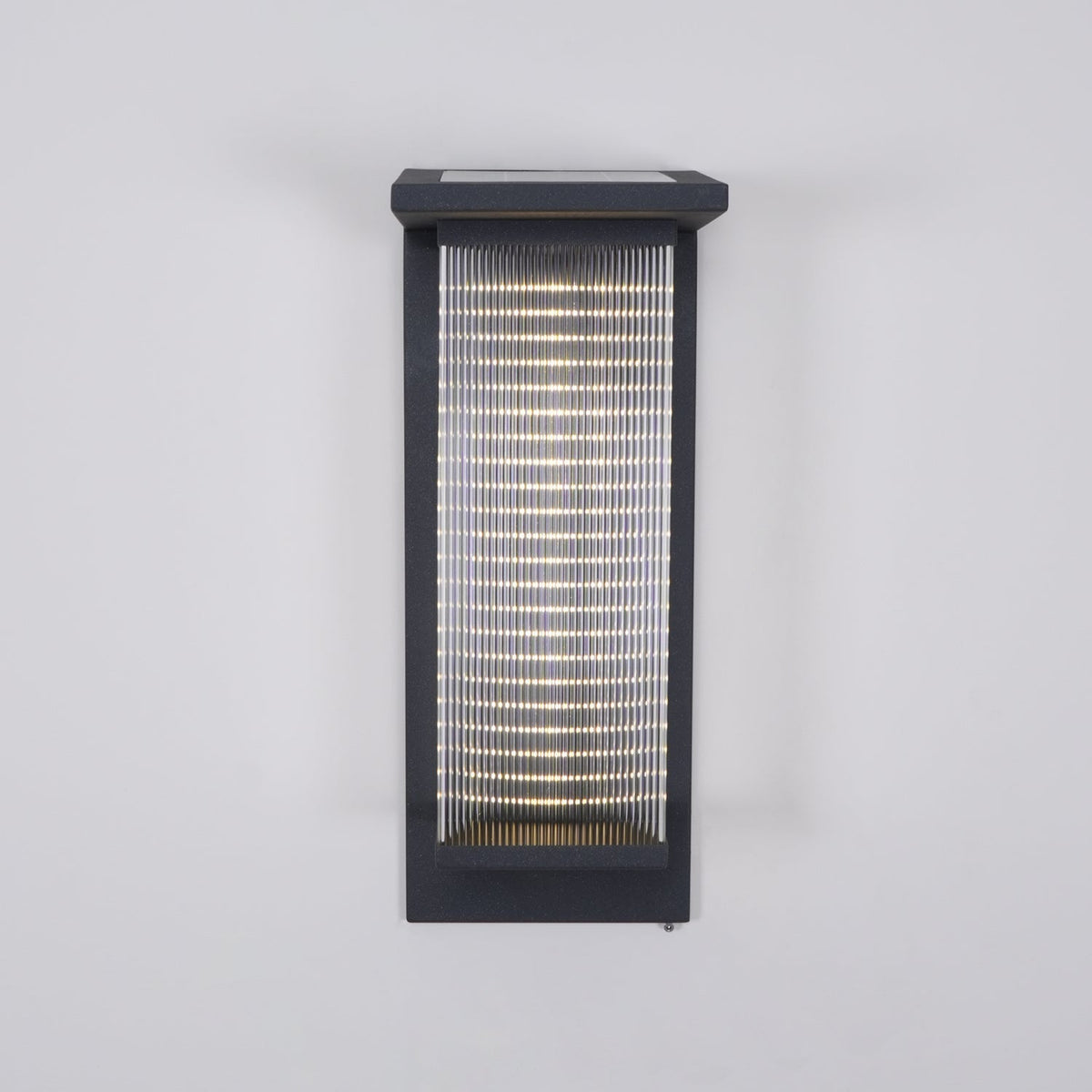 Corvian Dependable Única Caja Solar aplique de pared de Pared