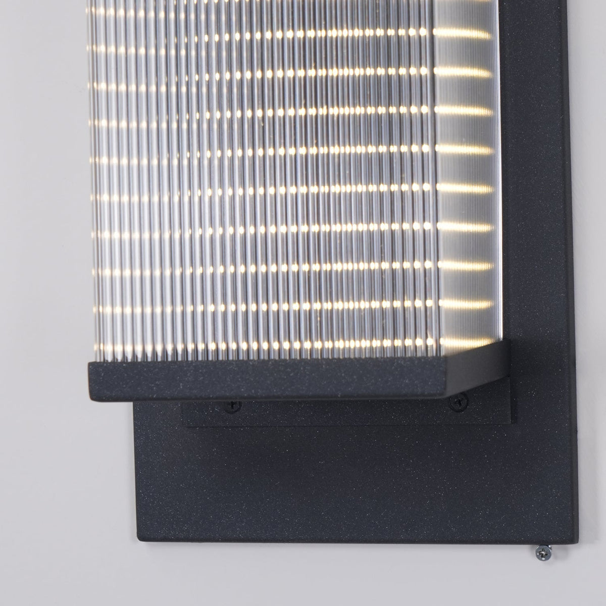 Feraraine aplique de pared en acero