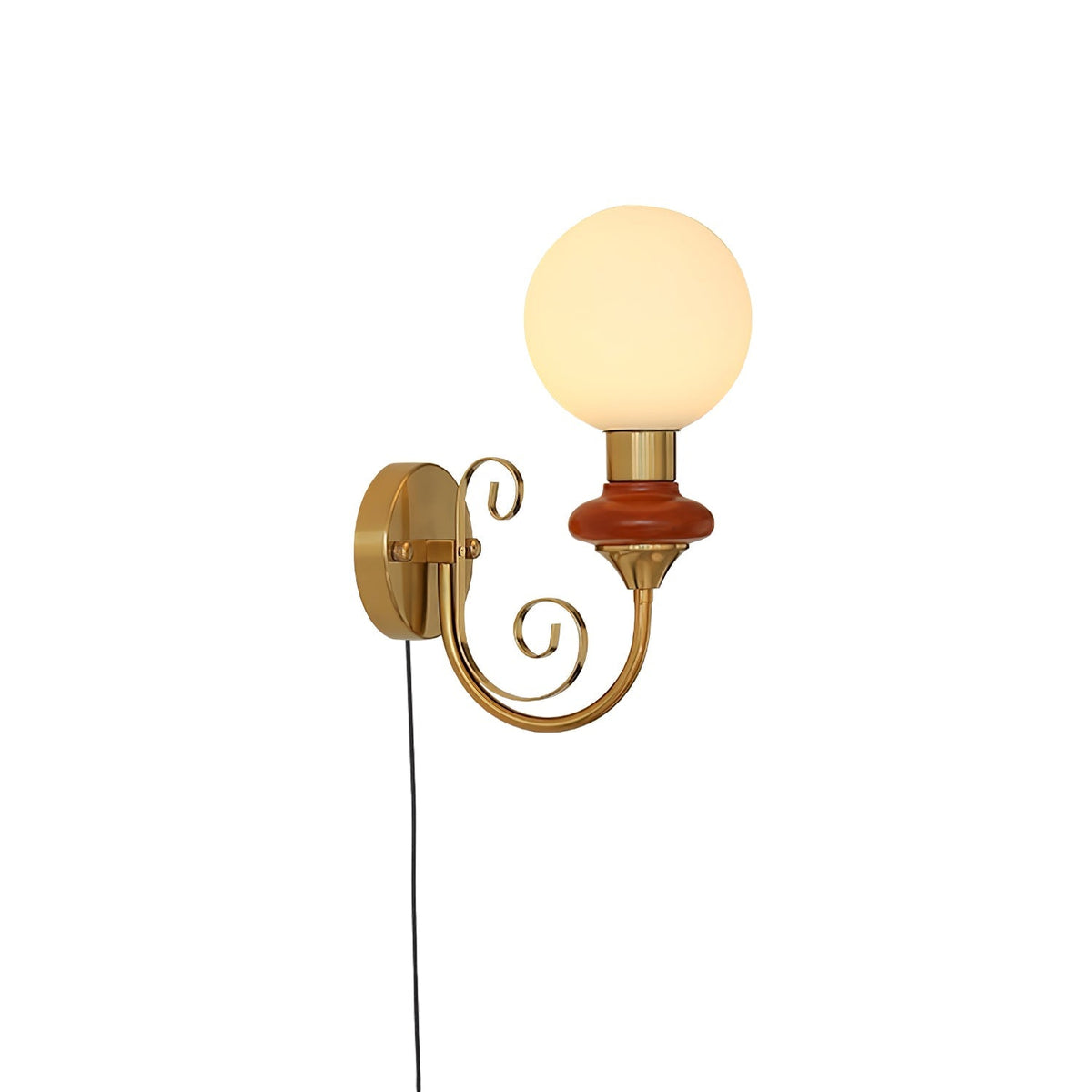 Whirl aplique de pared enchufe-in enchufable