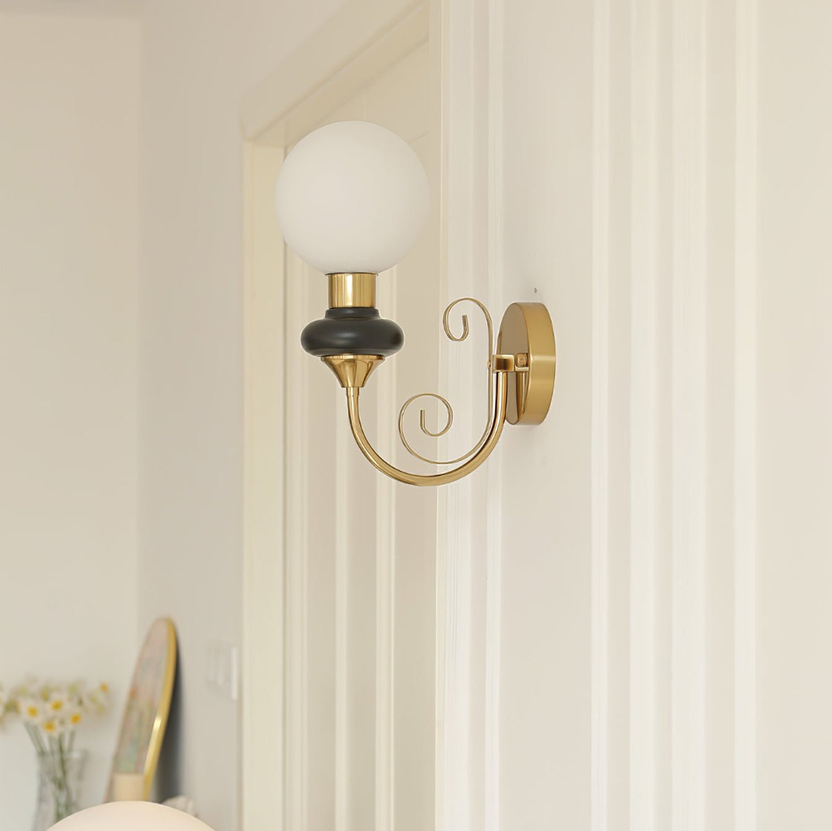 Whirl aplique de pared enchufe-in enchufable