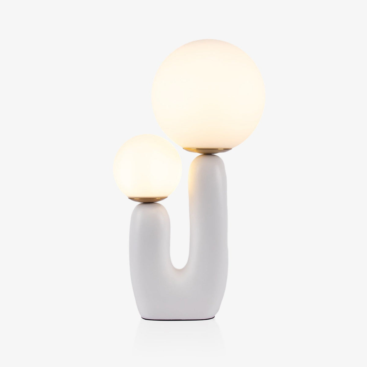 Fenix lámpara de mesa artística de resina