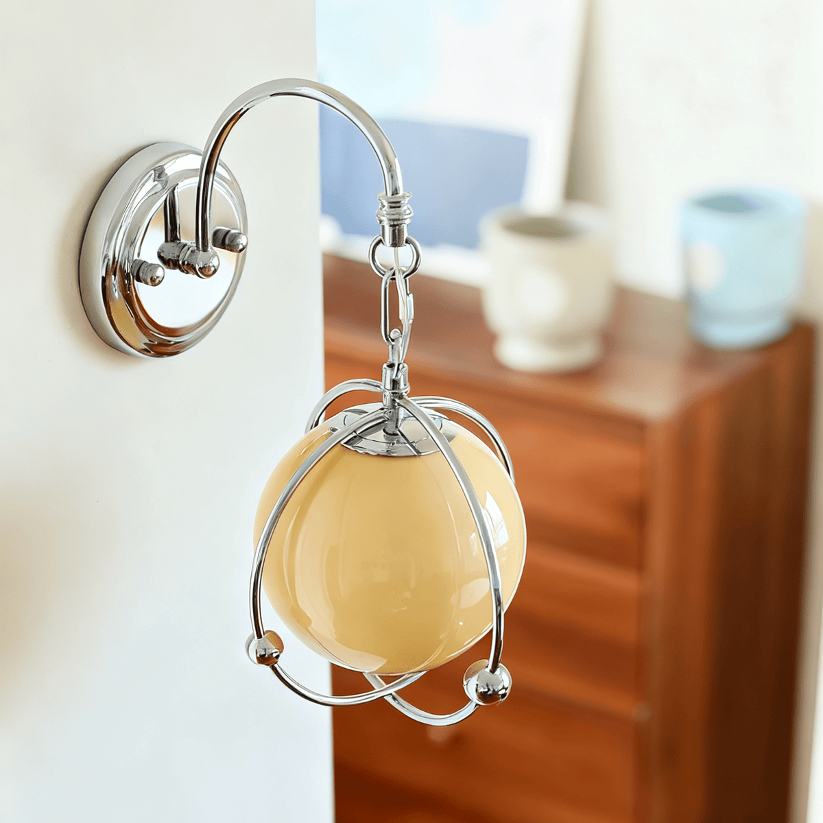 Veliselia aplique de pared Orb Cage