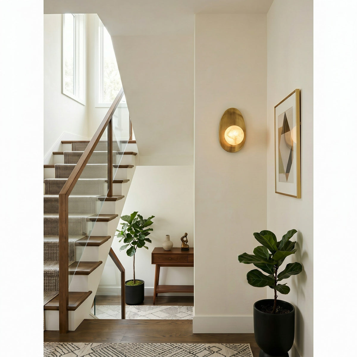 Orlisse aplique de pared alabastro