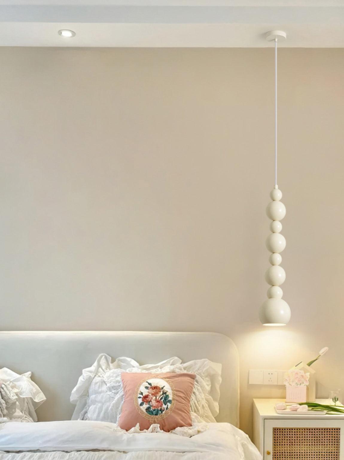 Solena Lámparas Colgantes Beige Artístico