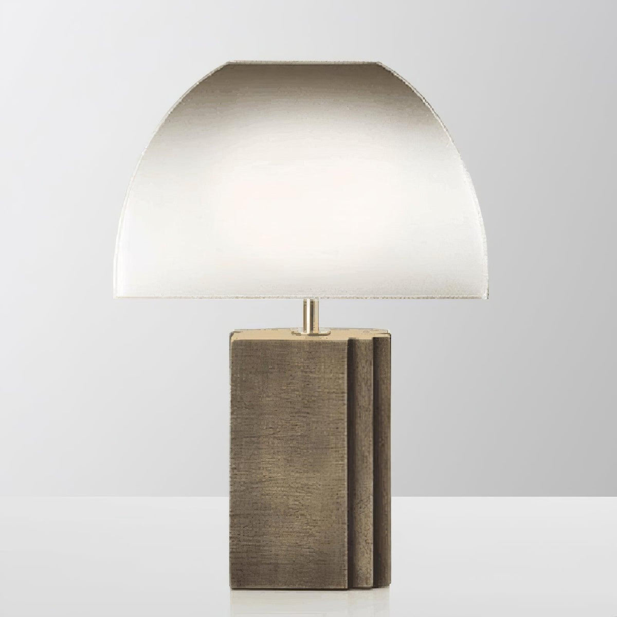 Cylo lámpara de mesa minimalista de resina