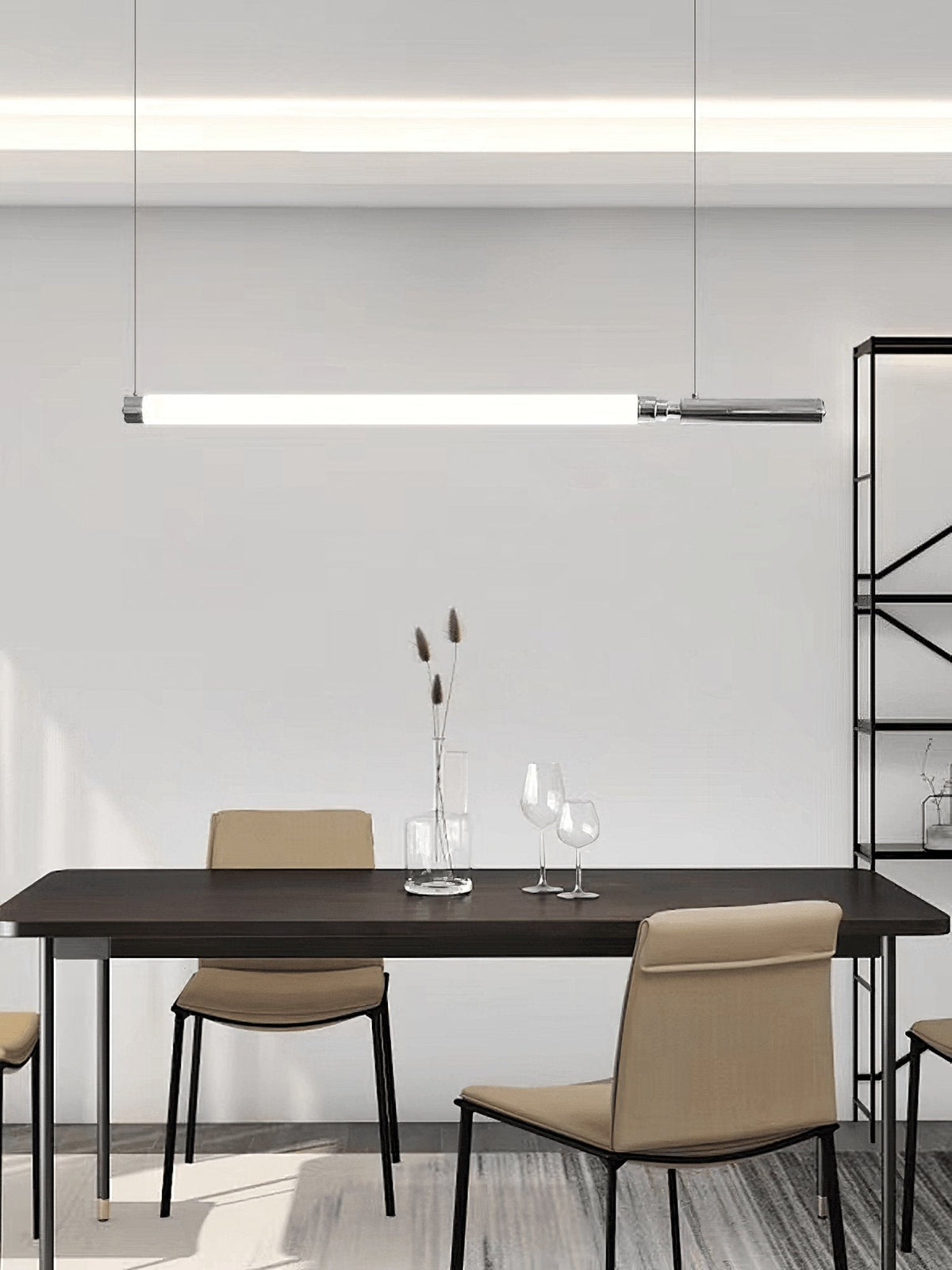 Ollaeos lámpara colgante moderna minimalista de vidrio
